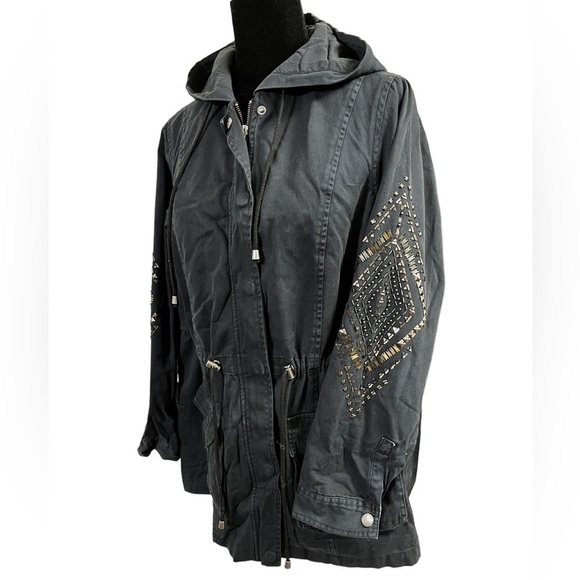 Torrid Cinched Waist Utility Jacket-Size 00 - Picture 2 of 11